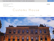 Tablet Screenshot of customshouse.biz